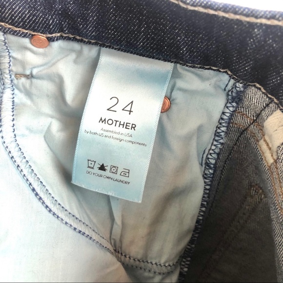 MOTHER Stunner Zip Ankle Step Fray Jeans - Picture 13 of 16